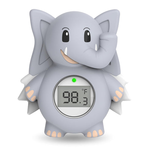 Baby Bath Thermometer for Infants - Baby Water Thermometer for Bathtub Safety with Temperature Warning - Floating Bathing Tub Toy Gift for Newborn...