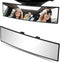 WSSROGY Car Rearview Mirror HD Glass 12 Inch Anti Glare Clip On Panoramic Wide Angle Car Interior Rear View Mirror Universal for Cars SUVs Trucks ...