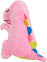 BLUE PANDA Small Pink Plush Dinosaur Stuffed Animal Toy for Gifts, 10 in Dinosaur Stuffed Animal...