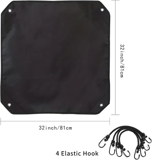 Air Conditioner Covers for Outside Units 32×32, Waterproof and Snowproof Top AC Covers for Outside Winter AC Unit Covers Protect Air Conditioner...