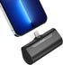 Mini Portable Charger 4800mAh Small Power Bank Battery Charger Fast Charging 15W Ultra-Compact Lightning Output External Battery Pack for iPhone 1...