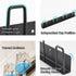 Mug Holder (2pcs) - Wall-Mounted Storage Hooks, Metal, 4 Cup Holders, Max 10kg Load, for Kitchen, Living Room, Office...