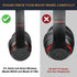 SoloWIT Cooling Gel Replacement Ear Pads Cushions for Beats Solo 2 & Solo 3 Wireless On-Ear Headphones, Earpads with High-Density Noise Isolation ...