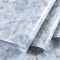 Amao Light Blue Marble Paper Removable Wallpaper Film Self-Adhesive Granite Kitchen Peel Stick Backsplash Tile Countertop 15.7inch by 79inch...