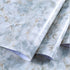 Amao Light Blue Marble Paper Removable Wallpaper Film Self-Adhesive Granite Kitchen Peel Stick Backsplash Tile Countertop 15.7inch by 79inch...