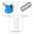 uxcell Router Bit 1/2" Shank 2" Cutting Dia. Core Box 2 Flutes Carbide for Woodworking Carpentry Milling Cutter Tool...