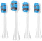 FXQQZZ A2 Electric Toothbrush Replacement Brush Heads, Wide Toothbrush Head I Shape, Large Size, 4 Pack...