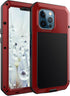 Marrkey for iPhone 13 Pro Max Case,360 Full Body Protective Heavy Duty Shockproof Tough Armour Aluminum Alloy Metal Case with Silicone Built-in Sc...