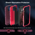For iPhone 13 Pro Max Case with Full Body Protection, iPhone 12 Pro Max Case Heavy Duty Shockproof 3 in 1 Silicone Rubber with Hard PC Rugged Dura...