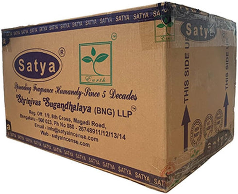 6pc Display - Satya Backflow Cones - 24pc Box/Sandalwood...