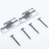 Funrous Curtain Rod Bracket Curtain Hooks Accessories Spreader Wall Bracket Hooks Adjustable Curtain Rod Sets with Screws for Home Kitchen Supplie...