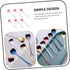 6pcs Stainless Steel Heart Shaped Spoon Demitasse Spoons Pudding Spoon Valentines Day Spoons Yogurt Spoon Small Dessert Spoons Mini Condiments Met...
