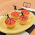Basketball Cupcake Toppers, Fruit Food Dessert Picks Cake Topper for Boys Kids Birthday Sport Theme Party Baby Shower Christmas Decoration (24PCS)...