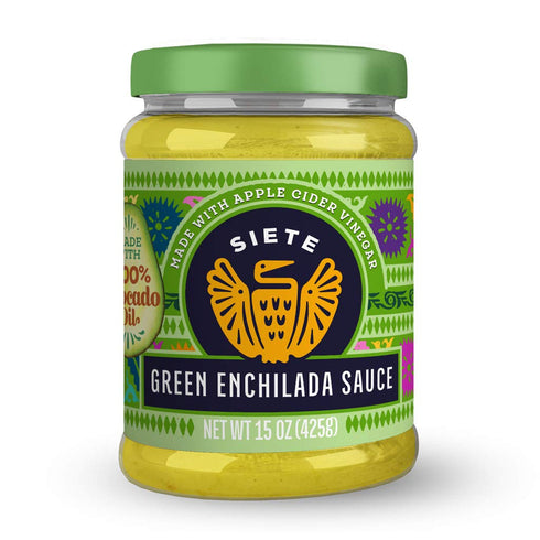 Siete Family Foods Green Enchilada Sauce, 15 OZ...