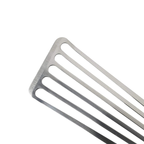 Fish Spatula, 2 Pack Stainless Steel Metal Spatula, Slotted Spatulas for Cooking, Flipping, Turning, Frying and Grilling...