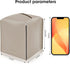 Raymen Tissue Box Cover, Modern Saddle Leather Square Tissue Box Holder - Decorative Holder Organizer for Bathroom Vanity Countertop, Night Stands...