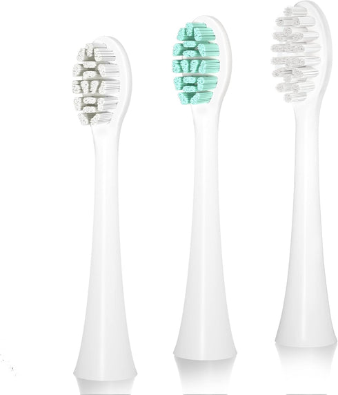 Electric Toothbrush Replacement Toothbrush Heads, SmartSonic+ Toothbrush Heads Compatible with SmartSonic+ Electric Toothbrush, 3 Pack Replacement...