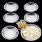 6 Pcs Hermit Crab Food and Water Bowl, Tiny Stainless Steel Feeding Dish for Hermit Crab Cricket Snail Insect...