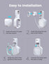 DG-Direct Wall Mount Holder for eero 6 and eero 6+ Router Mesh Wi-Fi System, No Messy Wires, The Outlet Wall Mount Holder for eero 6 Plus, Stand B...