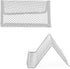 Rocutus 8pcs Business Card Holder Metal Business Card Holder Desk Business Card Holder Card Organizer Black Mesh Business Card Display Business Ca...