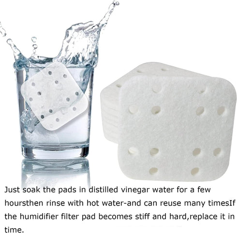 20pcs Humidifier Descaling Pads for LEVOIT LV600HH, 55x50mm Humidifier Mineral Absorption Pads...