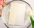 25pcs 5"x7.28" Ivory Vintage Tri Fold Wedding Invitations Cards pocket Pearl Paper Laser Cut Hollow Carving Greeting invites Covers only no envelo...