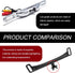 1 PC Car Rear View Camera License Plate Bracket, Waterproof Car Dash Cam Mirror Camera Mount, Backup Camera Installation Holder, Suitable for Most...