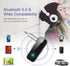 Aux Bluetooth Adapter for Car, 2 in 1 Bluetooth Transmitter Receiver for Hands-Free Call, Noise Cancelling 3.5mm AUX Bluetooth 5.0 Receiver for Ho...