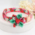 DALUZ Girl Dog Collar with Flower, Adjustable Soft Comfy Floral Dog Collar for Small Medium Large Dogs, Stylish Small Pink Dog Collar with Metal S...
