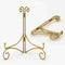 Iron Plate Stand for Display with Folding Design, Picture Stands for Tables, 12 Inch Large Easels for Displaying for Book, Art Piece, Photo and Pl...