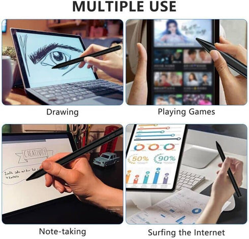 Stylus Pen for iOS&Android Touch Screens, Active Pencil for Samsung, Smart Digital Stylus Pens for Lenovo/Huawei/Vivo/Mi and Other Tablets, iPhone...