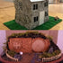 Opexicos 100Pcs 50pcs/Set Mini Cute DIY Miniature Sand Table Landscape Brick Building Simulation Brick...