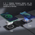 Wireless Charger 3 in 1 with Adapter,Fast Wireless Charging Station,Wireless Charging Pad Compatible with 15/14/13/12/11 Series,AirPods 3/2/Pro 2/...