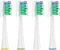 Replacement Brush Heads for 2023 Waterpik Sensonic Toothbrush, with Covers, Compact, White, 4 Count...