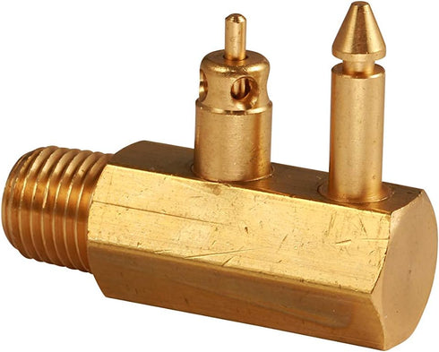 Attwood 8897-6 Brass Quick-Connect Tank Fitting 1/4-Inch NPT Male Thread for Yamaha...