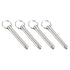 Quick Release Pins (10mmx70mm) 4Pcs, Carbon Steel Pull Pin - for Shipbuilding, Ship Outfitting, Boat Top...