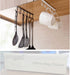 2pcs Mug Hooks Cups Wine Glasses Storage Hooks Kitchen Utensil Ties Belts and Scarf Hanging Hook Rack Holder Under Cabinet Closet Without Drilling...