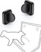 Dog Pee Pad Holder Potty Training Pad Magnetic Wall Holder for Leg-Lifting Dogs & Canine urine marking Strong Magnets No More Slipping Pee Pads Fi...