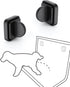 Dog Pee Pad Holder Potty Training Pad Magnetic Wall Holder for Leg-Lifting Dogs & Canine urine marking Strong Magnets No More Slipping Pee Pads Fi...