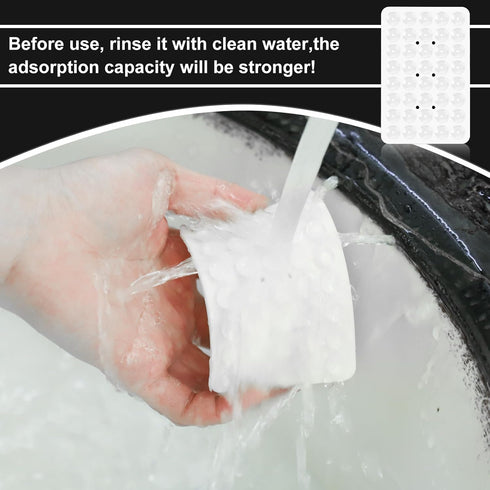 Silicone Suction Phone Case Mount, Double Sided Suction Cup Phone Case Hands-Free Silicone Phone Sticky Grip Fidget Toy Gift Compatible with iPhon...