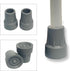 Crutch Tips, Replacement Medical Drive Cane Tips, 7/8 Inch, Gray, 2 Pcs...