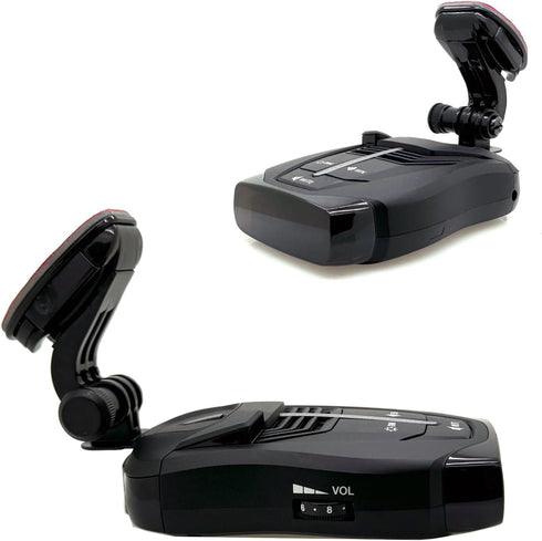 Radar Detector Easy Connect 3M Windshield Adhesive Mount for Cobra iRadar ESD SPX RAD 480i 450 350 380 7800BT Radar Detector, Black, GP18+KLP-MAX2...
