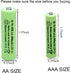 Solar Light Batteries AAA Triple A NIMH 600mAh 1.2V Rechargeable for Garden Lights Remotes Mice(12Pcs)...