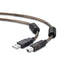 Tan QY Active USB 2.0 Printer Cable 50Ft - A-Male to B-Male High Speed Printer/Scanner/Repeater Cable for HP, Canon, Lexmark, Dell, Samsung etc (5...