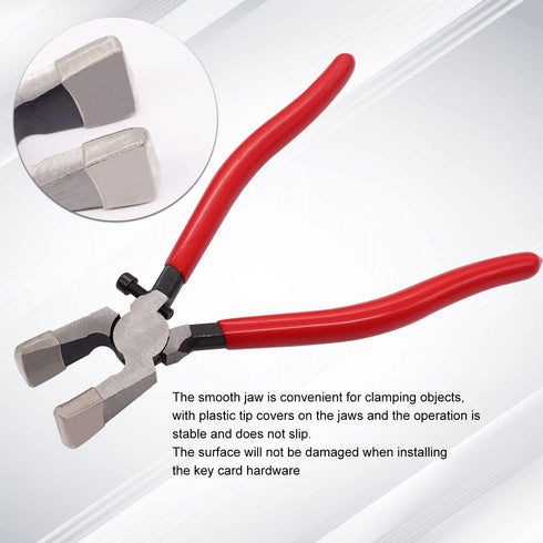 weideer 15 Sets Key Fob Hardware with Key Fob Plier for Wristlet Key Fobs/Key Lanyard/Key Chain Hardware InstallK-082-15...