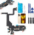 Dock Connector Replacement for iPhone 13 Pro USB Charging Port Flex Cable Microphone Replacement for iPhone 13 Pro with Tools...