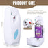 Automatic Air Freshener Spray Dispenser Wall Mounted/Free Standing Auto Sensor Spray Dispenser for Bathroom Washroom Hotel Office White...