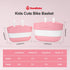 RoyalBaby Kids Bike Basket Girls Boys Cute Bicycle Basket Toddler Bike Basket Tricycle Basket Kids Front Bike Accessory Pink ?M? 9.8" x 7.9" x 6.1...