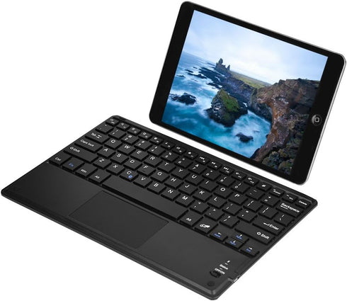 Ultra-Slim Bluetooth Keyboard, Portable Bluetooth Keyboard with Touchpad for Windows PC Android Phone Tablet...