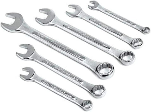 Powerbuilt 640078 Combination SAE Wrench Set, 6-Piece...